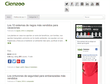 Tablet Screenshot of cienzoo.com